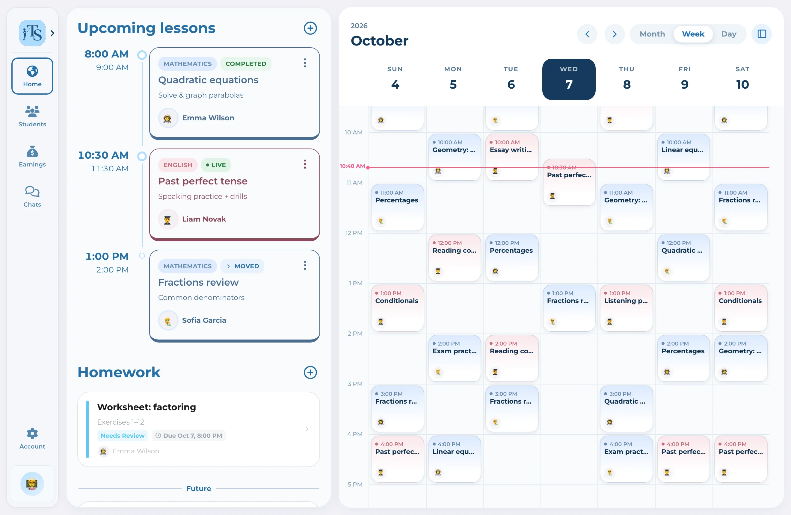Teach Space — Teacher workspace
