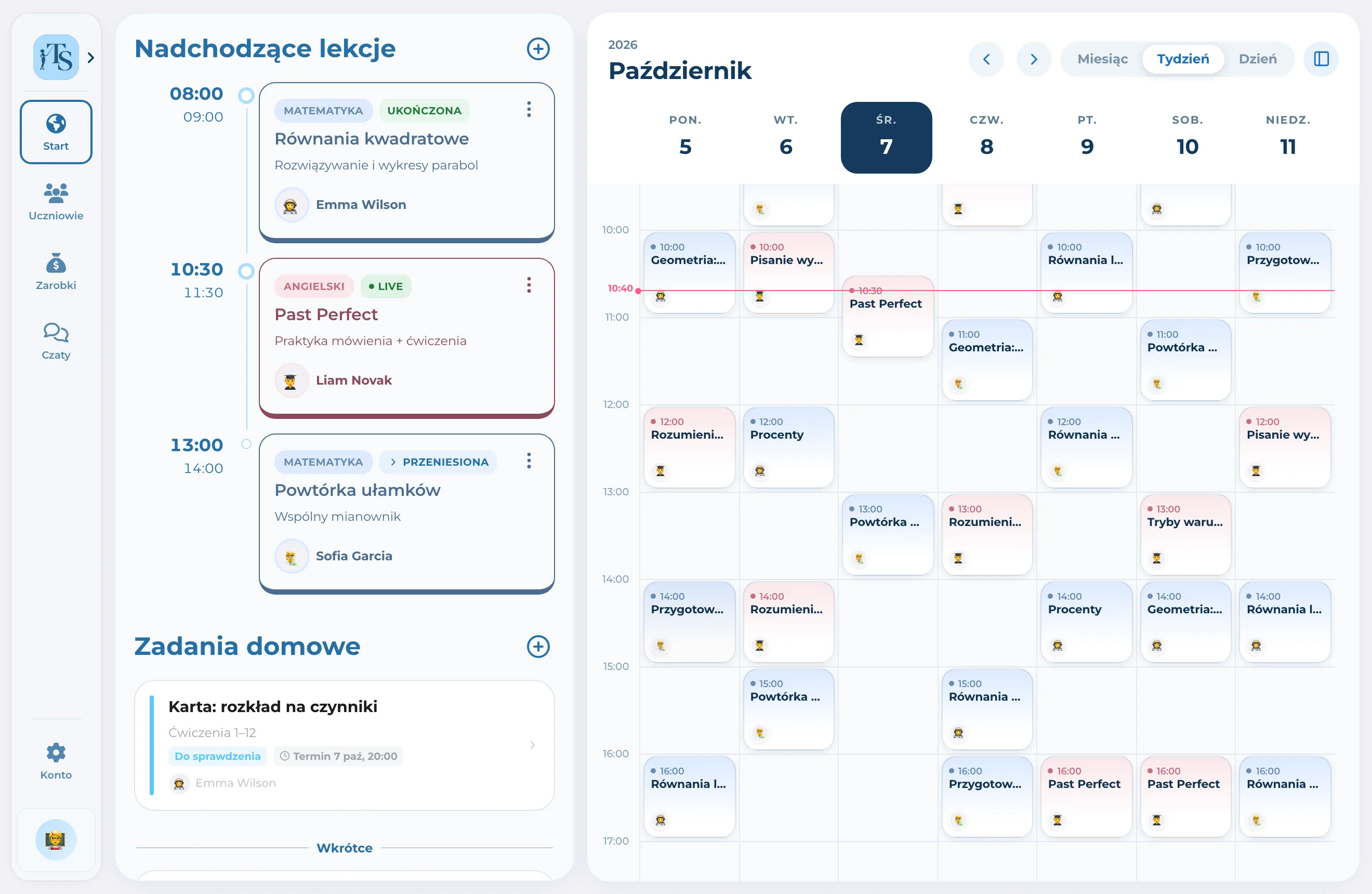 Teach Space — Przestrzeń nauczyciela